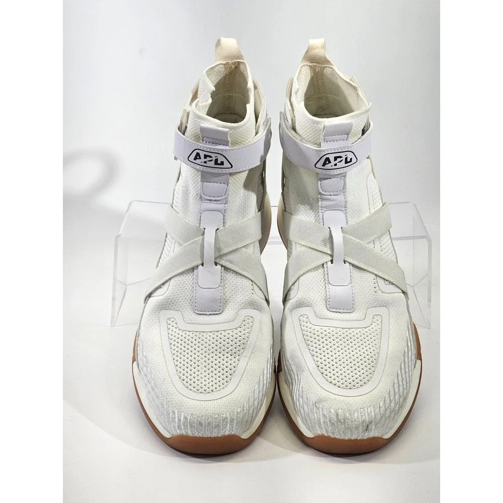 APL 13 SuperFuture Basketball Hi Top Sneaker White Gum Athletic Load Launch EUC‎